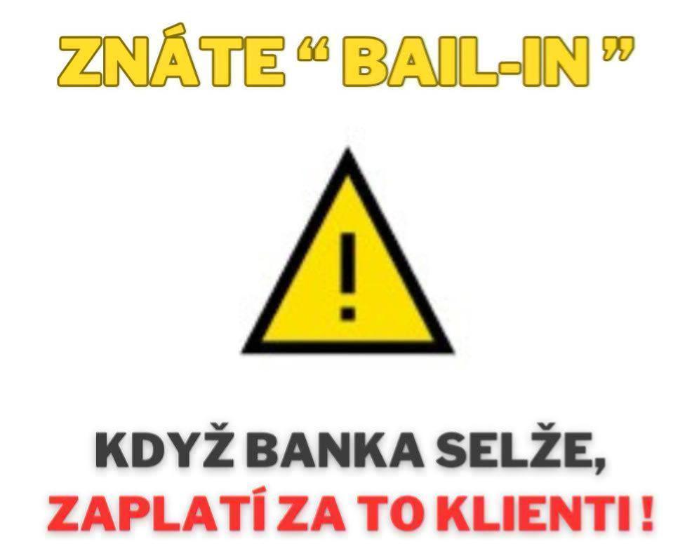 Klienti bank, pozor! Při krizi přichází na řadu 'bail-in'. Vaše vklady mohou být klíčem k záchraně.