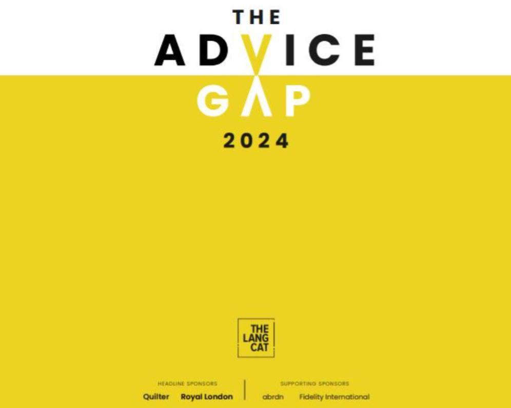 Advice Gap Report 2024 - přístup k finančnímu poradenství