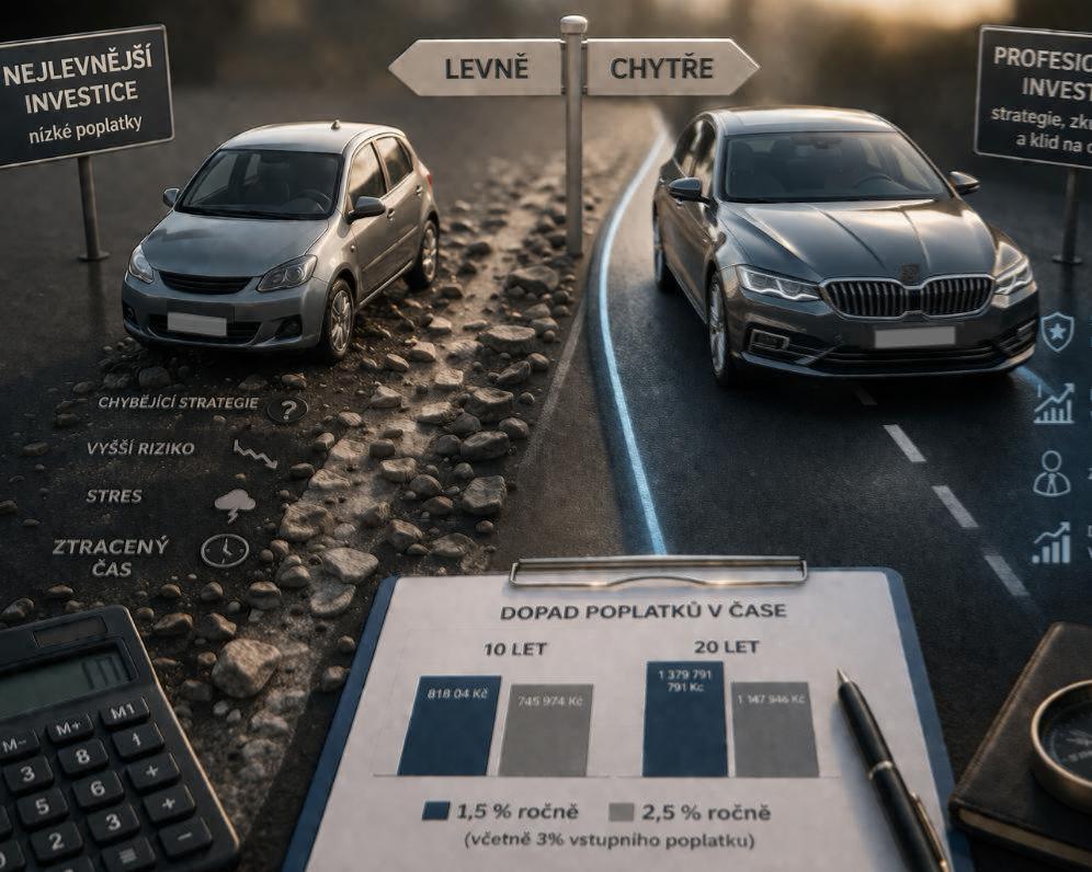 Jsou poplatky u investic skutečně takový strašák? Pohled, který v tabulkách neuvidíte