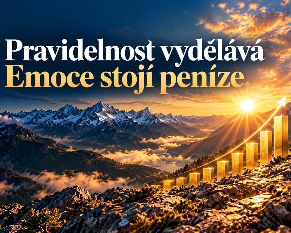Pravidelnost vydělává. Emoce stojí peníze